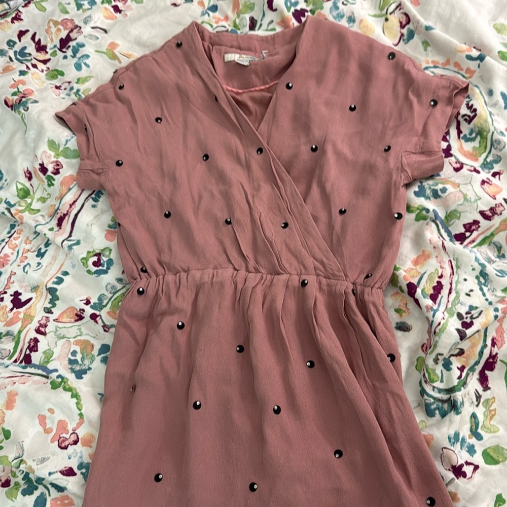 Biden Faux Wrap Mini Dress